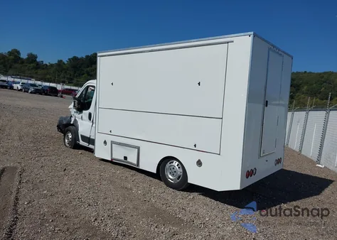 2018 Ram Promaster 3500 Cab Low Roof из США, поврежденный, VIN 3C7WRVGG3JE160398